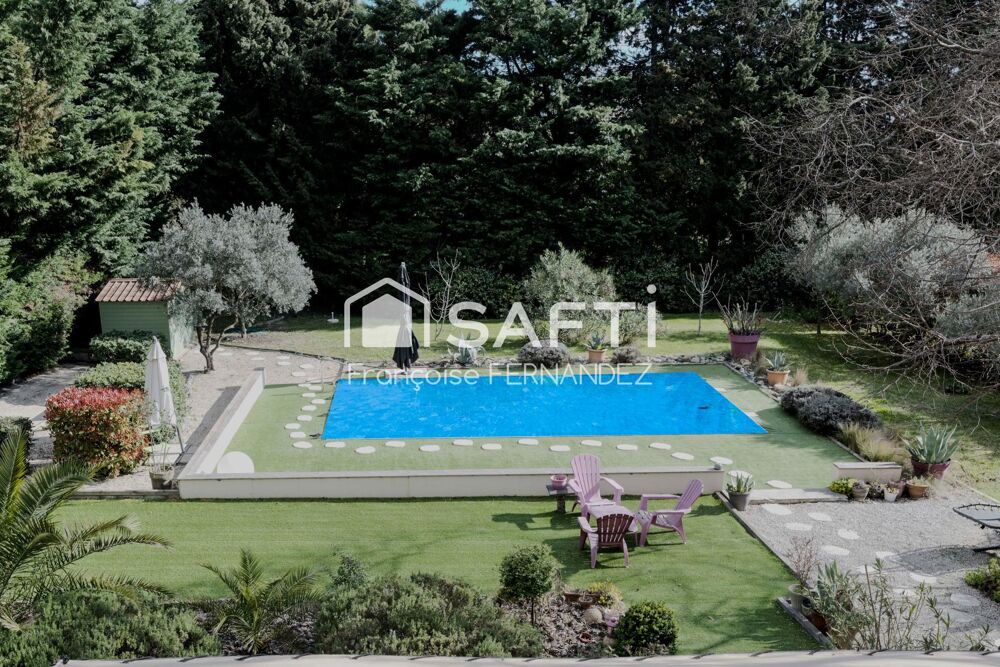 Mas de caractère T9, piscine, possibilité projet professionnel