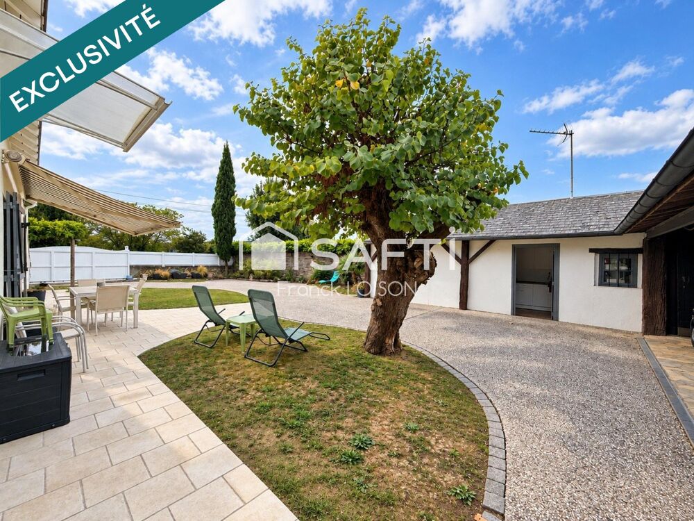 Vente Maison Maison de caractère – 4 chambres + bureau – Veigné les Gués Veigne