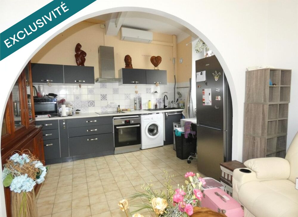 Vente Maison Maison 4 chambres climatisée avec panneaux solaires – village toutes commodités Olonzac