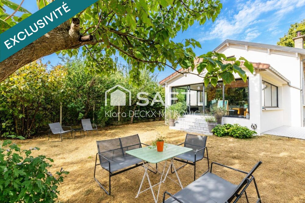 Maison moderne de 146 m² avec sous sol et jardin