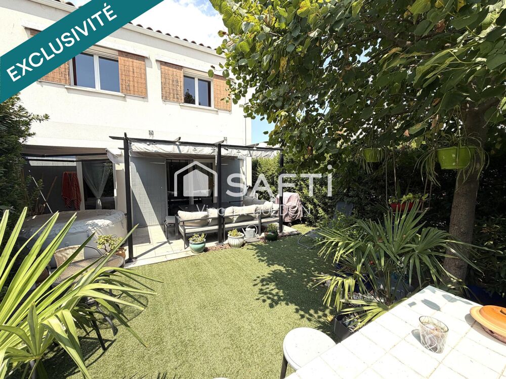 Villa T4 avec garage et jardin privatif