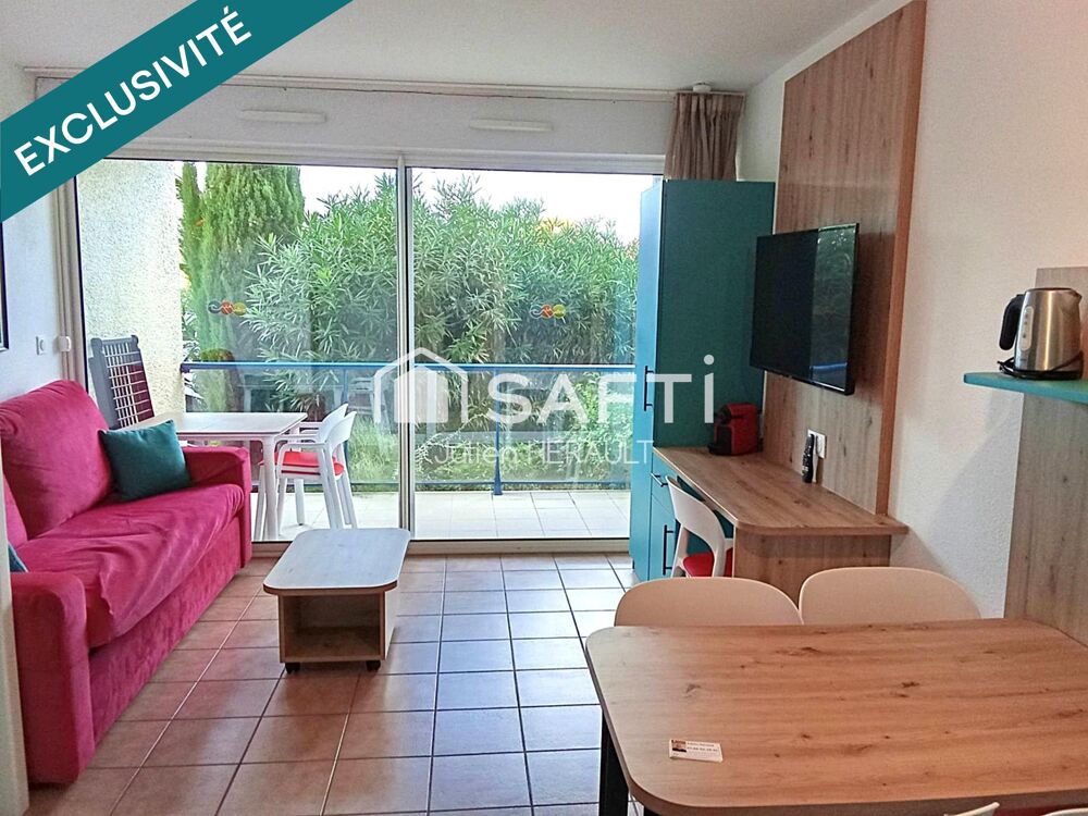 Vente Appartement T2 32 m² - Balcon vue Albères - Résidence de standing - Piscine chauffée - Port d'Argelès Argelès-sur-Mer (66700) Argeles-sur-mer
