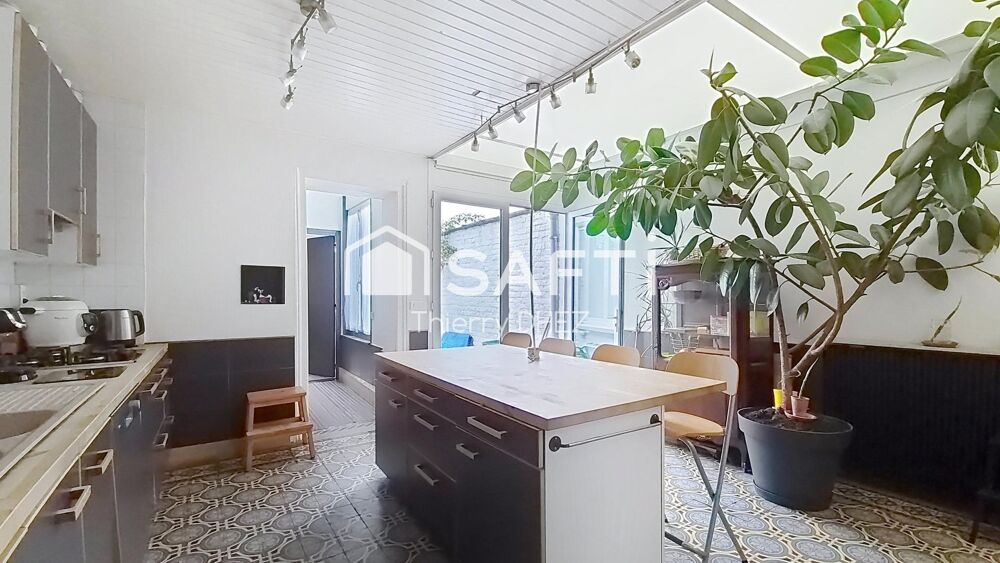 Vente Maison Maison semi-bourgeoise 177 m² – Authenticité préservée –  4/5 chambres -  Proximité Mouvaux Tourcoing