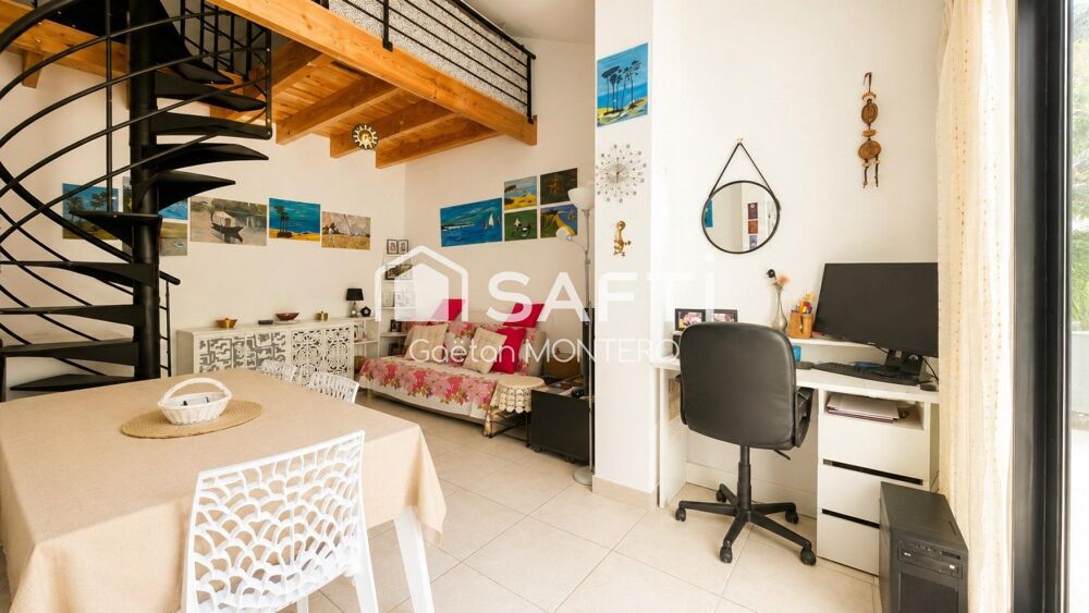 À vendre maison de charme rénovée avec terrasse en hypercentre d'Arcachon