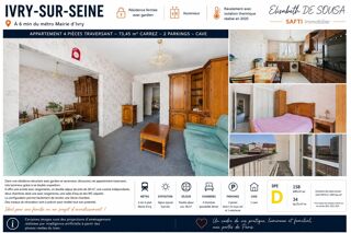  Appartement à vendre 4 pièces 73 m²