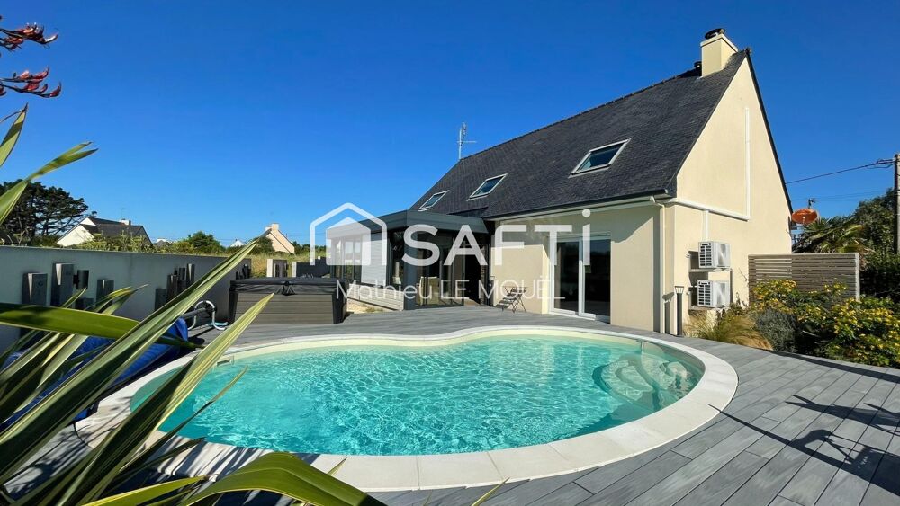 Maison contemporaine de 2006, 4 chambres, piscine