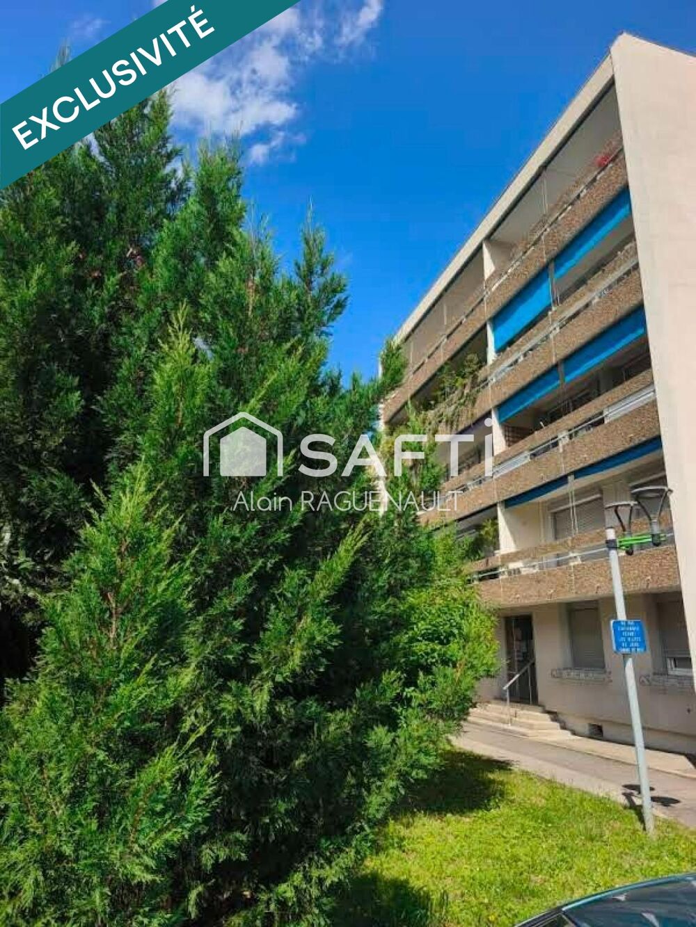 DERNIER ETAGE ( ASCENCEUR ) - LYON 8 GENERAL FRERE/ PINEL - T3 Bis de 70 M2 avec grand balcon