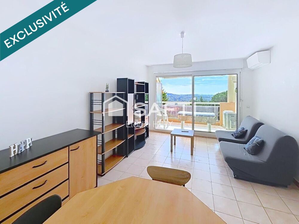 Vente Appartement GRASSE SAINT-JACQUES – T2 50 m² – VUE MER – PISCINE Grasse