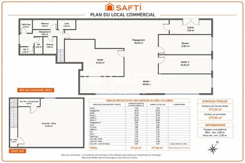 Opportunit&eacute; &agrave; saisir - local commercial libre 450000 92360 Meudon