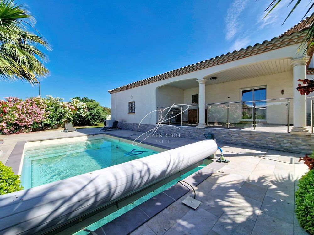 Maison 5P 143 m² 4 chambres double garage, piscine