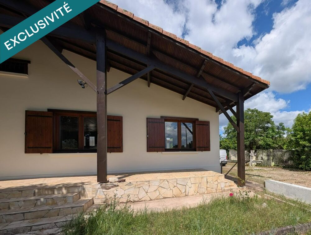 Maison 3 pièces 52 m² entièrement rénovée  Jardin  Stationnement