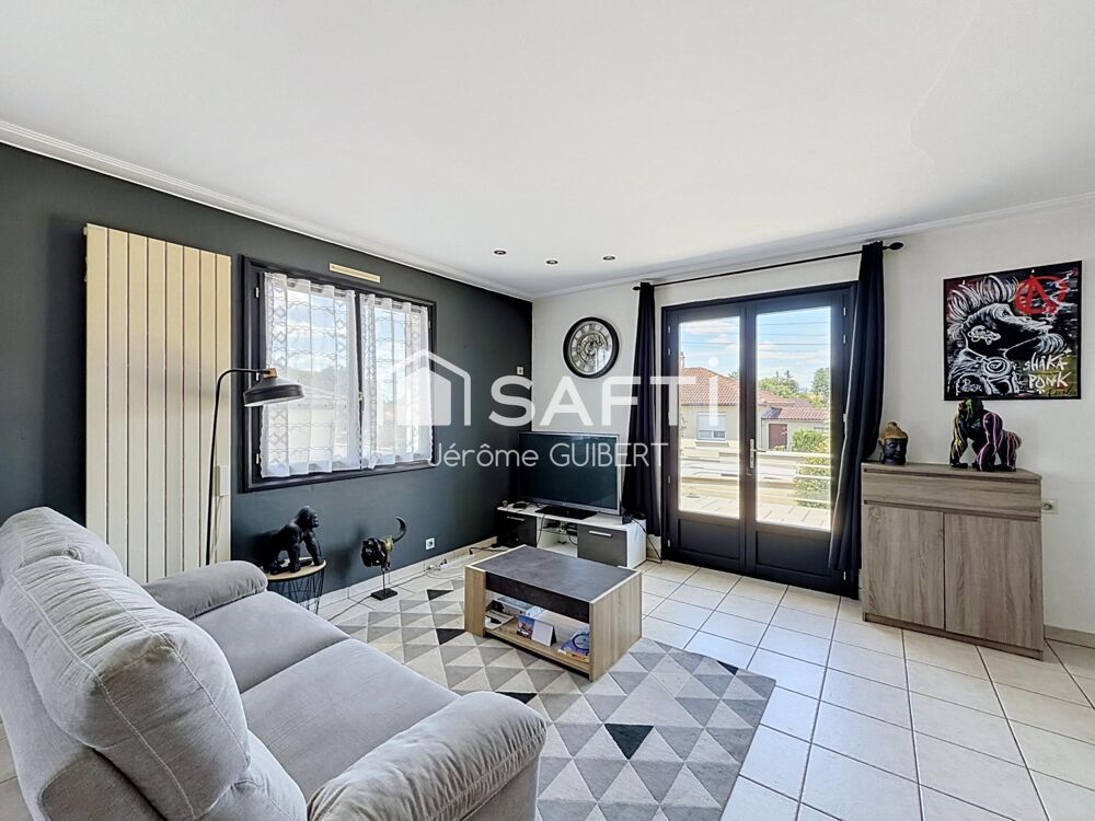Maison 115 m²  4 chambres  Sous-sol 100 m²  Terrain 650 m²  Bressuire
