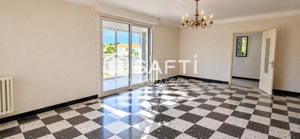 LONGEVILLE-SUR-MER  111 M²  TERRAIN DE 730 M²