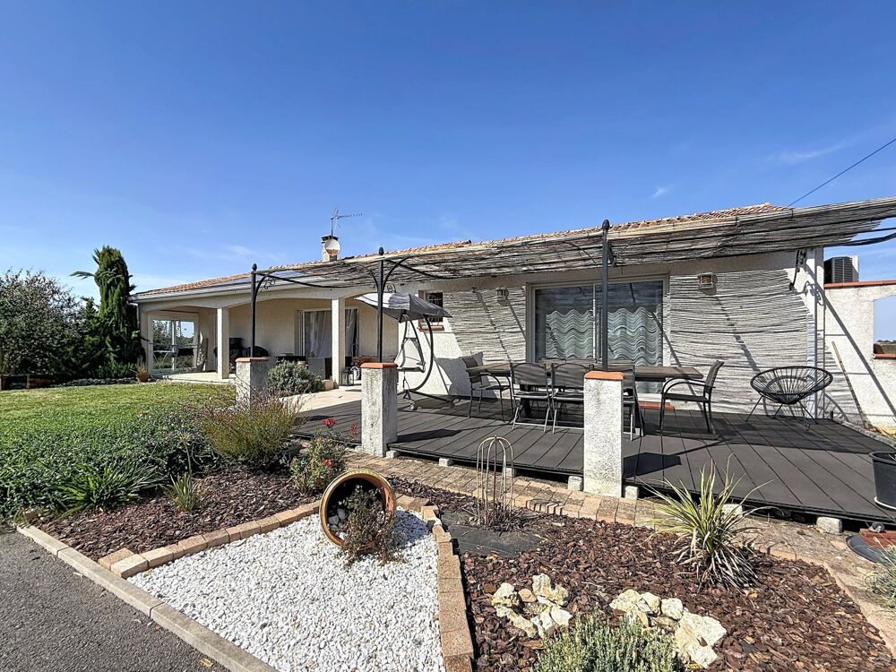 Jolie villa type T6 - garage - calme - vue imprenable sur le village.