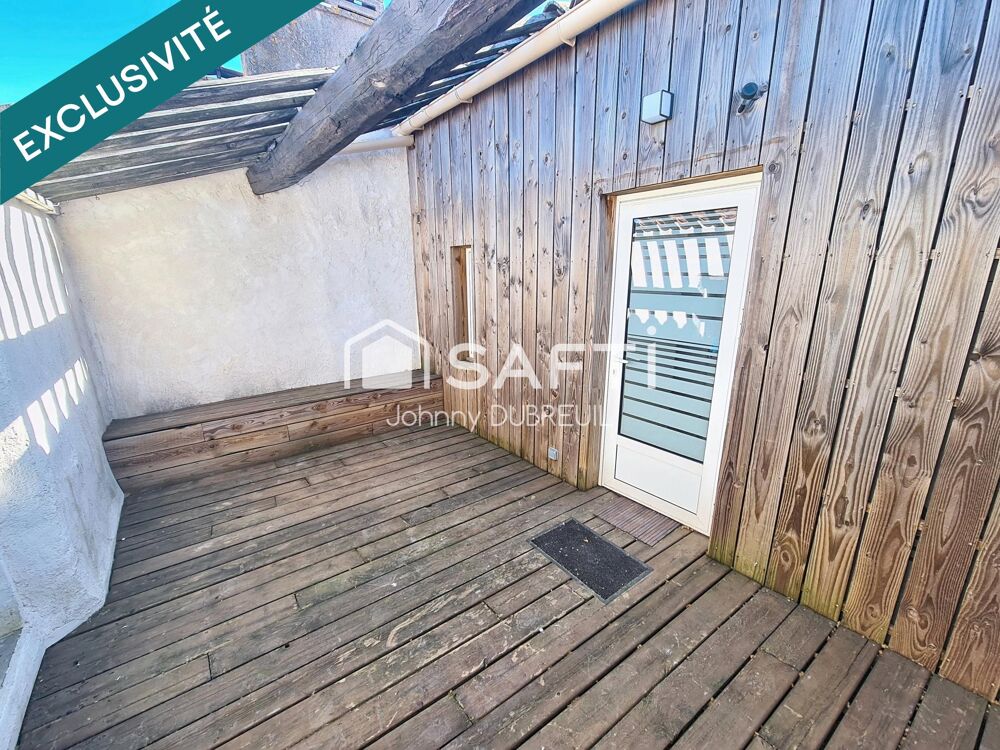 GONFARON - Maison de village T5 rénovée avec potentiel commercial, cave voutée aménagée, terrasse tropézienne