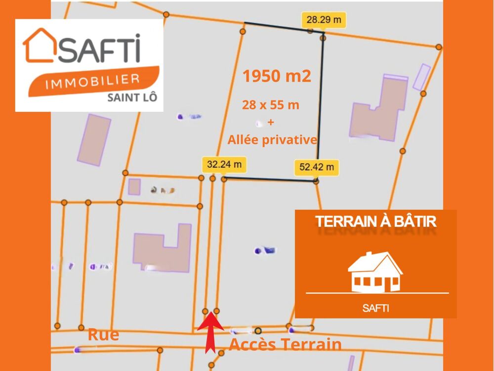 Vente Terrain Quartier calme et recherché Le mesnil-rouxelin