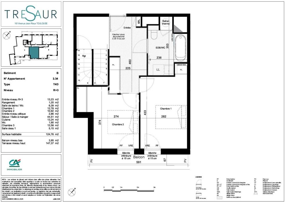 � vendre  Appartement Toulouse (31400)