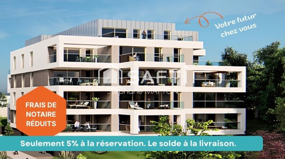 Appartement T4 neuf avec grande terrasse