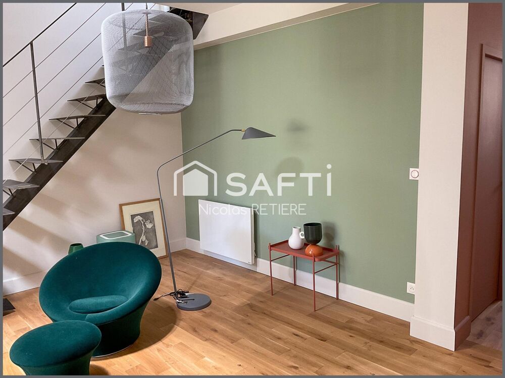 Maison rénovée avec jardin intimiste 3/4 pièces de 80 m2 100m2 au sol