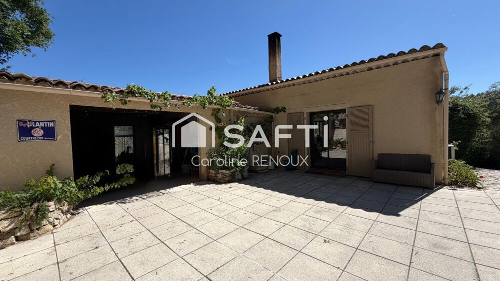 Maison plain-pied 115 m² avec piscine, garage, cave et abri voiture