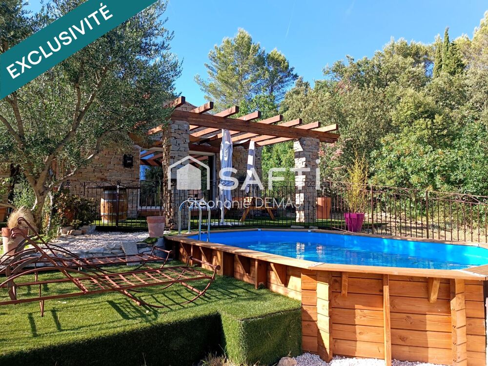 Vente Maison Vaste propriété en PIERRES- GARAGE-PISCINE-FORAGE Besse-sur-issole