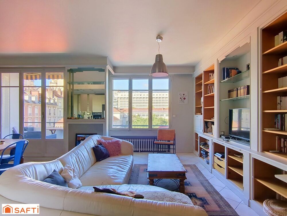 Vente Appartement Appartement 4 pièces 117m² - 3 chambres - Buanderie - Balcon - Ascenseur - Concierge Grenoble