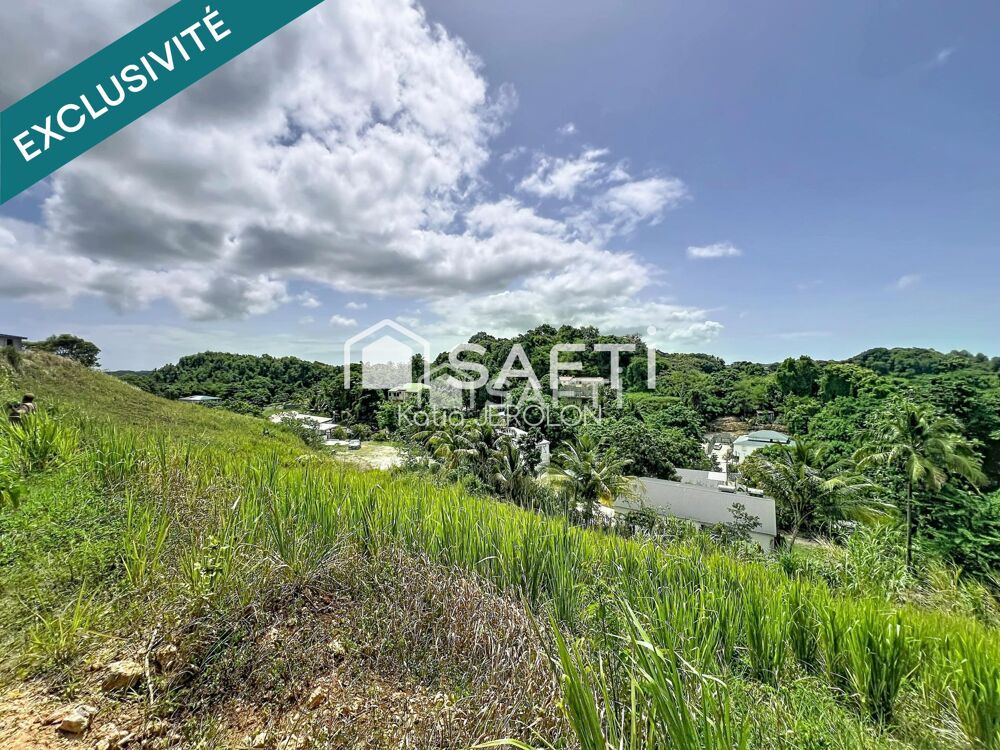 Vente Terrain 2 parcelles à vendre avec vue dégagée Les abymes