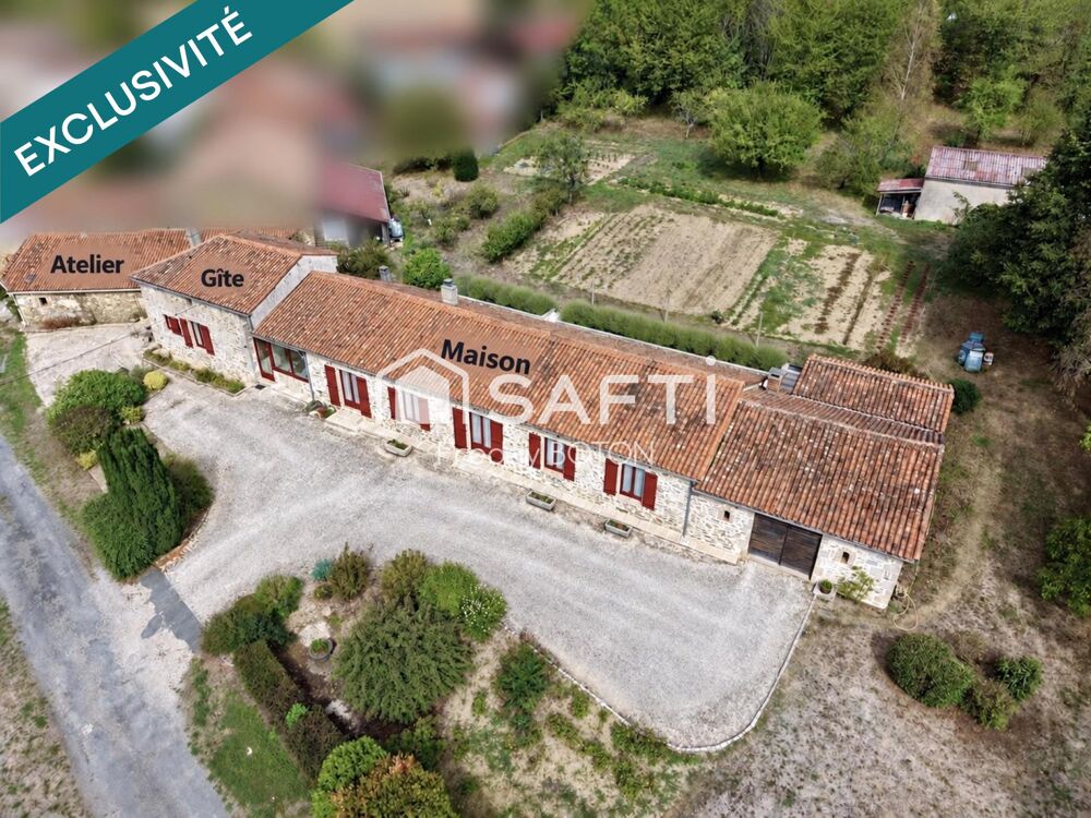 Vente Maison Maison de caractère , 187m², 5 chambres, garage + terrain XL. Chanteloup