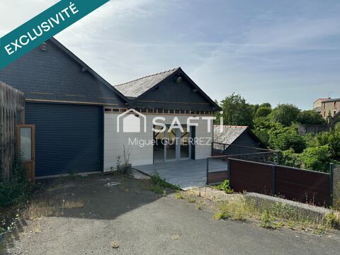 Opportunit&eacute; d'investissement – Local commercial/artisanal de 350 m&sup2; sur grand terrain, fort potentiel de r&eacute;habilitation 177900 49120 Chemille-en-anjou
