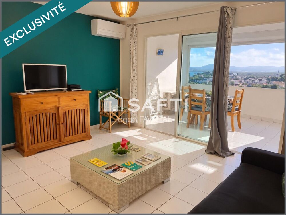 Appartement T2 meublé - Vue mer