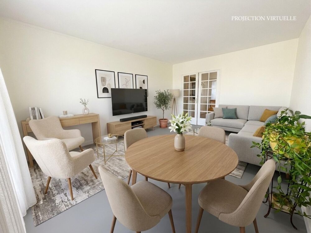 Vente Appartement SAINT-GRATIEN – 3 PIÈCES 64 m² – CALME ET PROCHE RER C Saint-gratien