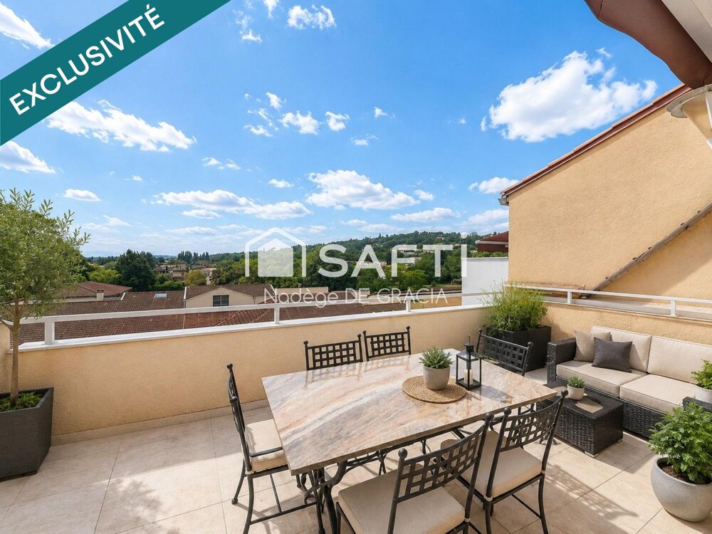 Vente Appartement Beau T3 bis 80 m² au dernier étage – Terrasse de 15 m² + garage Castanet-tolosan