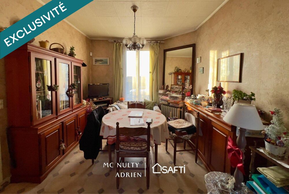 Vente Maison 4P avec jardin de 251m2 avec travaux à 13min du RER D Villeneuve-saint-georges