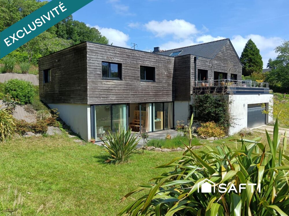 Moderne, éco-performante, terrain 3000 m² arboré