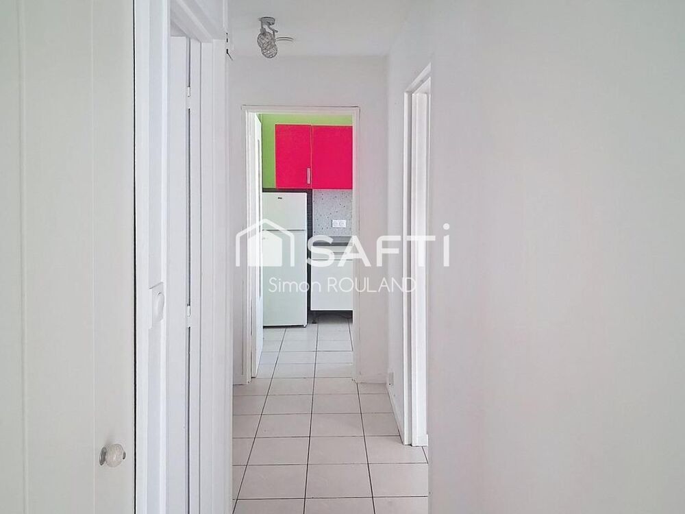 Grand T2M 52,65m2 (loi carrez)+balcon+loggia+cave