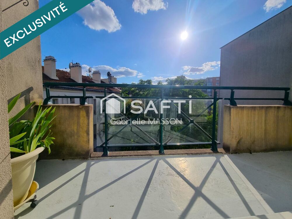 Rue DANTON - Bel appartement avec 2 balcons et double parking