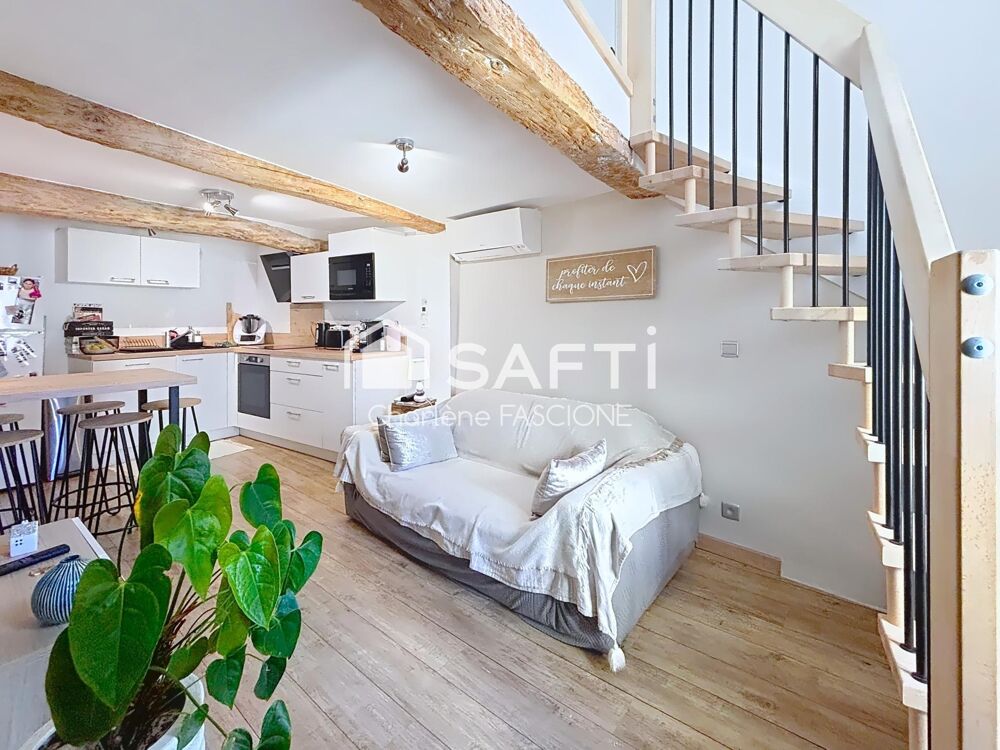DUPLEX RÉNOVÉ AVEC CHARME  COEUR DE LORGUES