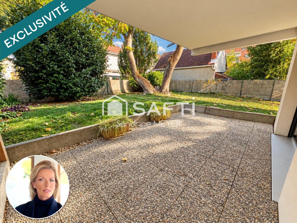 Vente Appartement Appartement RDC 3pcs 61m², jardin, garage, parking La wantzenau