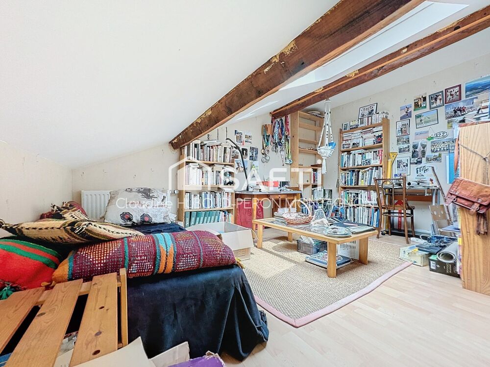 Vente Maison Rare, maison de ville sans vis à vis avec grande terrasse et garage, centre ville à pied Voiron