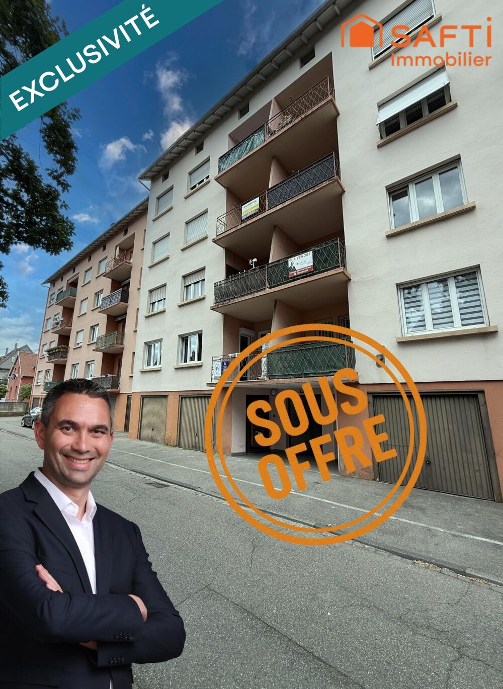 Superbe appartement de 3 pièces disposant d'une cave et d'un grenier !