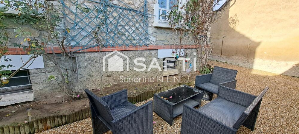 Vente Maison Meulière 4 pièces avec jardin, vue dégagée sur le canal. Montargis