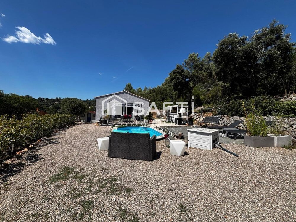 Vente Maison villa de plain pied avec joli jardin Flassans-sur-issole