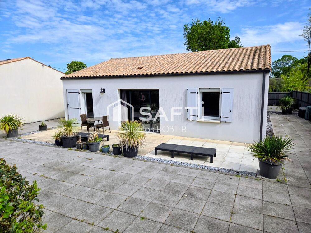 Plain pied deux chambres, garage, jardin, énergie B!!