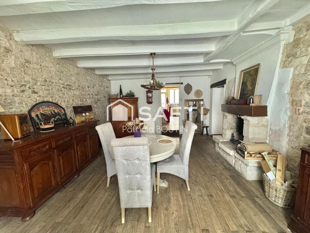 Vente Maison MAISON EN PIERRE 3 CHAMBRES + BUREAU GARAGE ET DEPENDANCE Saint-pompain