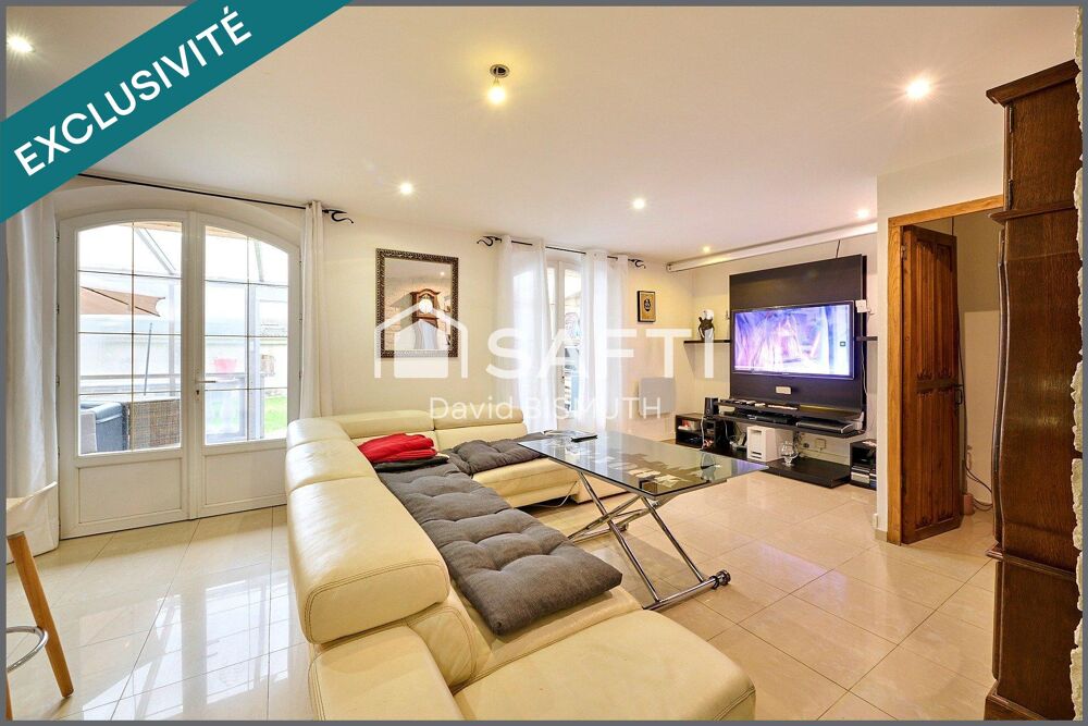 Vente Maison Maison 6 pices 4 chambres de 123 m2 habitable avec une dpendance de 48 m2 Parcelles 485 m2 Jardin 350 m2 Pierrefitte-sur-seine