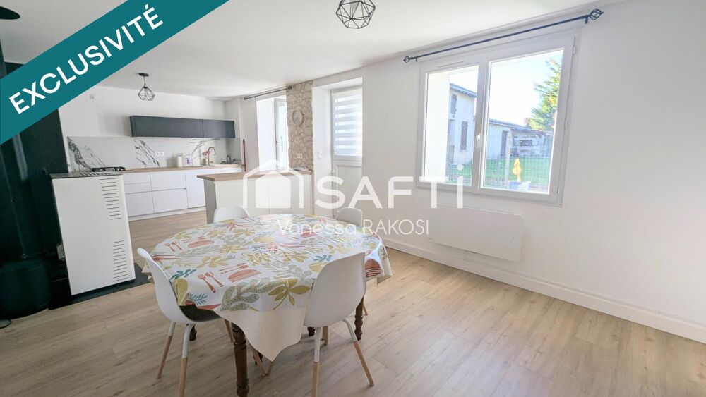 MAISON RÉNOVÉE 130M², 4 CHAMBRES, ATELIER ET JARDIN