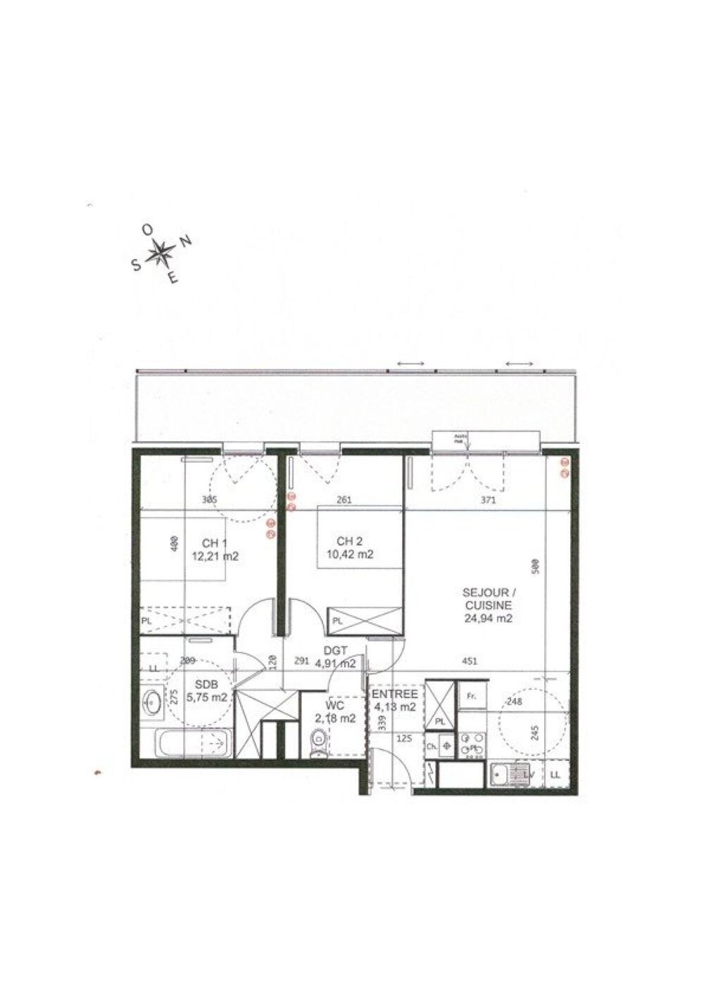 Vente Appartement Idéal première acquisition :  une page blanche à personnaliser Gradignan