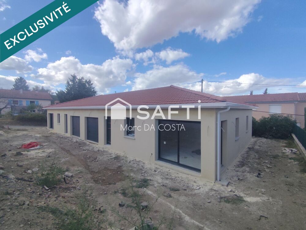 Maison neuve 2026, 90m2+garage, frais de notaire réduits