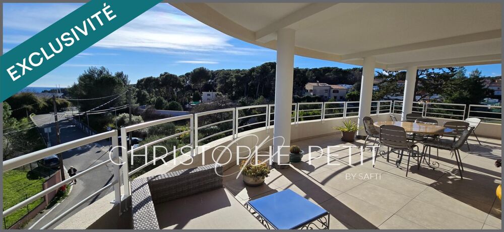 Vente Appartement Magnifique 4 pièces de 100m² avec terrasse de 42m² sud et vue mer, garage et cave Antibes