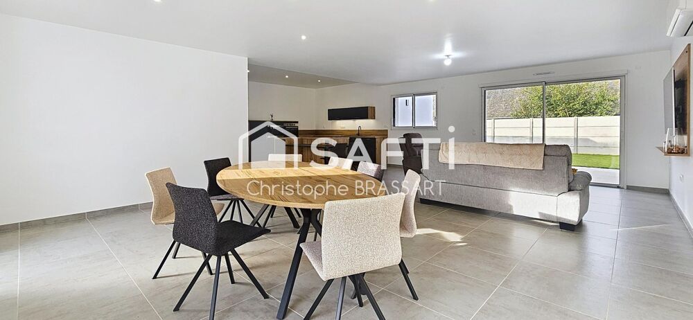 Vente Maison NOUVEAUTÉ À SAULTY – PLAIN-PIED 2024 – 142 M² – DPE A/A Saulty